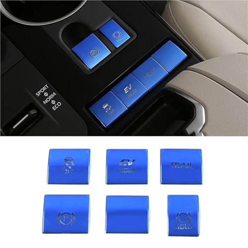 Autocollant bouton commutation frein à main électrique Toyota Highlander