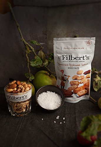 Mr Filbert's Somerset Applewood Smoked Mixed Nuts | Vegan, Dairy & Gluten Free | 100% Natural Ingredients | Roasted & Salted Almonds, Cashews & Peanuts Smoked over Applewood image 4
