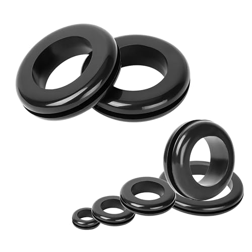 Ctyjia 10 Piezas Tapones De Goma Para Agujeros, Diámetro Del Agujero 22mm, Diámetro De Instalación: 28mm, Pasacables De Goma, Pasamuros Goma