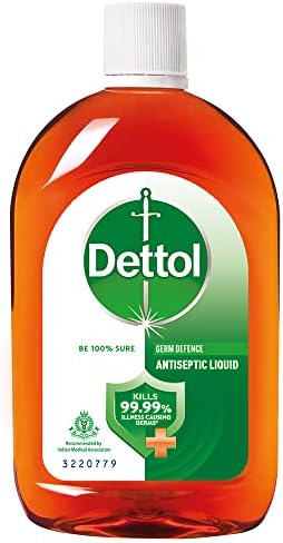Dettol Antiseptic Liquid for First Aid , Surface Disinfection and Personal Hygiene , 250ml