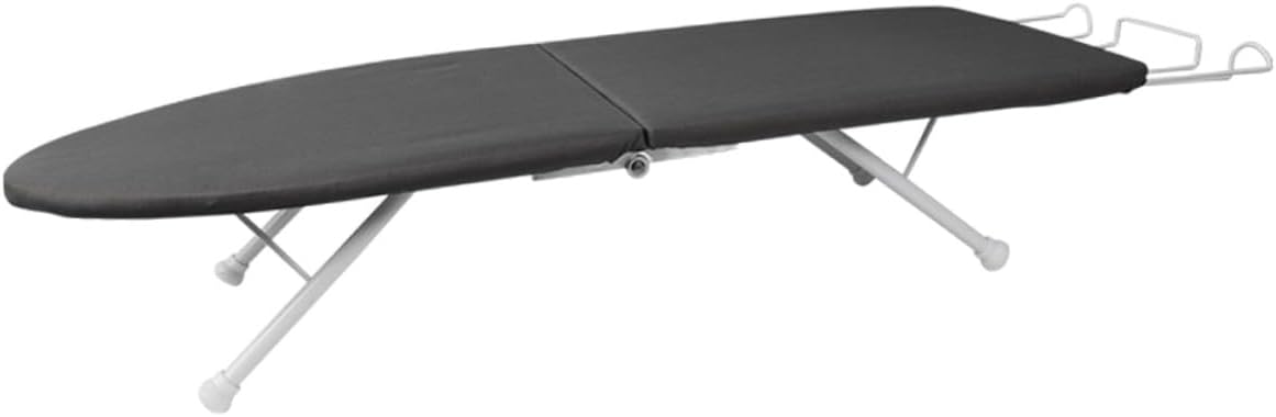 TIDTALEO Small Tabletop Ironing Board with Thick Pad and Foldable Design Mini Ironing Board for Home Use Suitable for Shirts and Sleeves