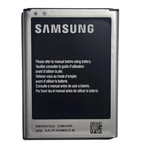 LEOM EB595675LA Replacement Battery for Samsung Galaxy Note 2-3100mAh - Compatible with AT&T T-Mobile Verizon Sprint Models SGH-i317, SGH-T889, SCH-i605, SPH-R950, SPH-L900