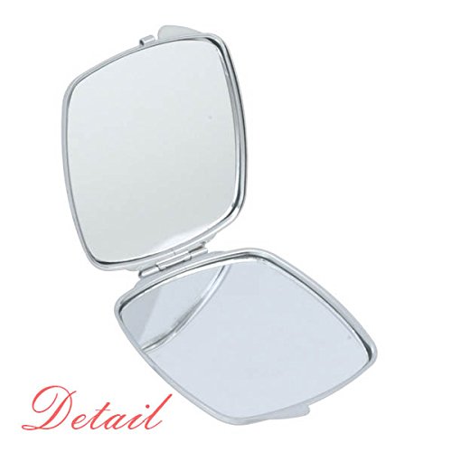 Blue Green Popsicle Sweet Ice Cream Square Compact Makeup Mirror Portable Cute Hand Pocket Mirrors Gift