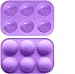 Produktbild Natthom 5cmDia, Halbkugel Cake Muffinform, Silikon, für Gebäck Jello Mold Backform (A)