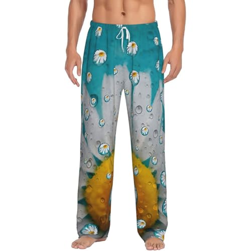 Pantalon de pyjama homme en flanelle contre le froid pour la maison