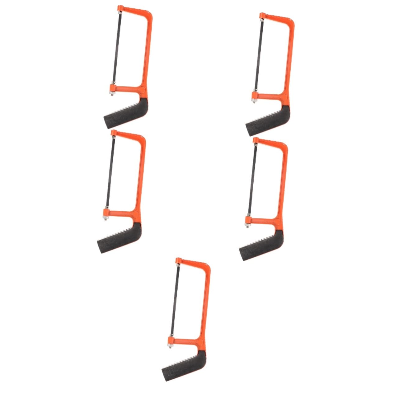 Mikikit 5stücke Mini Hacksaw Aluminiumlegierung Tragbare Handsäge Für Ergonomischer Griff Für Komfortables Schneiden Für Und Heimwerkerprojekte