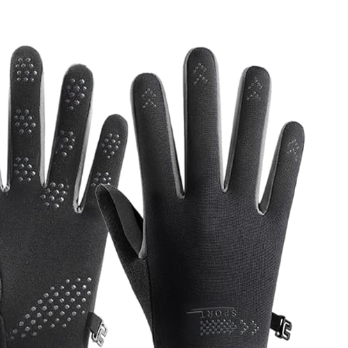 Guantes de esquí RoaQinFo: manos cálidas y secas con ajuste cortavientos 2