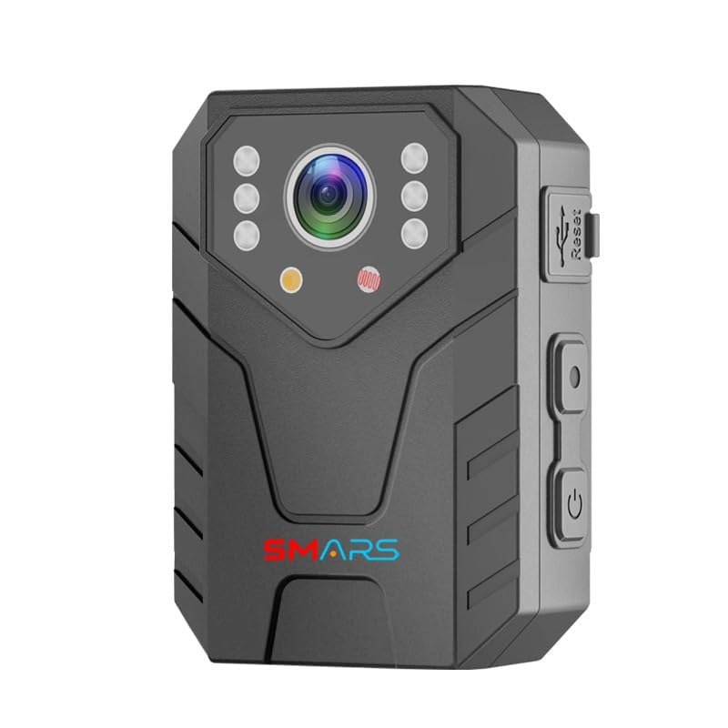 smars 4K Wearable Body Worn Camera MSBD-18P011 with Audio Video Recording for Security Guard Law Enforcement Body Worn Camera Recorder-image-49