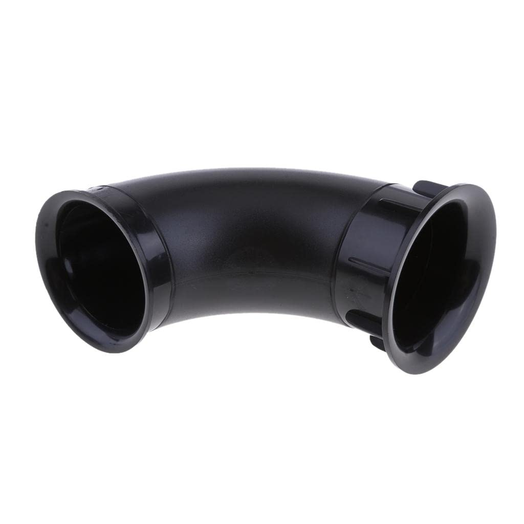 FVDPWYE Black Tubes for Bass Air Ports with 64mm Speaker Connection