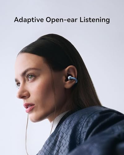 Image of HUAWEI FreeClip 2, Open-Ear Headphones, Wireless Bluetooth Headphones, Especially Lightweight for All-Day, 38 Hours Battery Life, iOS & Android, IP57, Rose Gold