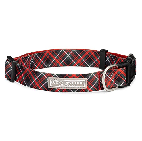 Lucky Love Dog - Adjustable Dog Collar with Easy Click Buckle for Small Dogs, Durable, & Comfortable for Male & Female Dogs, Pet Collar for Puppies & Adult Dogs - Heywood, Small by Lucky Love Dog - Used condition - US$16.42
