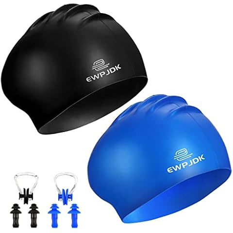 EWPJDK Swim Cap for Long Hair Swim Caps for Women Swimming Soul Cap Swimming Cap for Women Adult Men Youths Kids Boys Girls Cover