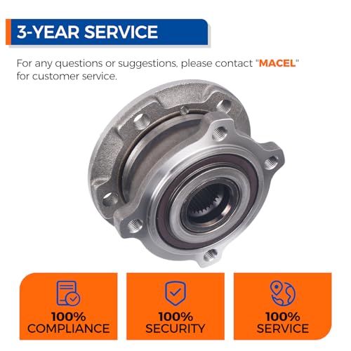 PAROD 513305 Front Wheel Bearing and Hub Assembly Fit for BMW X5 2007-2018, X6 2008-2018 by PAROD - Image 7