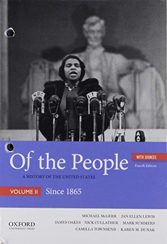 Of the People: A History of the United States, ... 0190910135 Book Cover