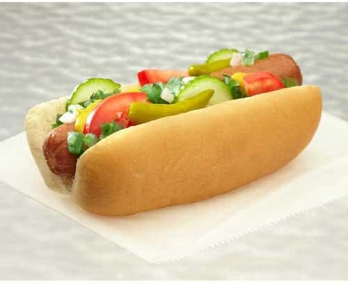 Gonnella Baking Plain Hot Dog - 120 per case.
