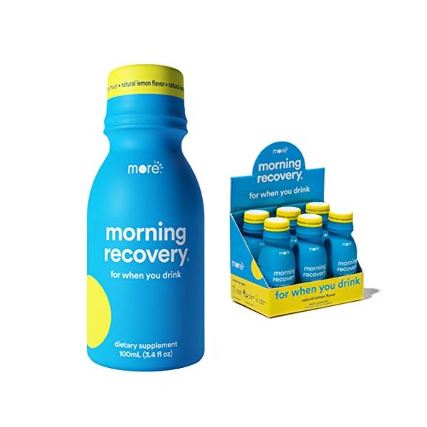 More Labs Morning Recovery, PatentPending After You Drink Rebound Shots Gourmetian