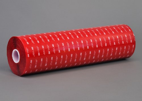 Ruban adhésif VHB Tapecase 4930 de 12 mm pour fixer vos panneaux de décoration sans percer