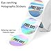 Mobiusea Creation Customer Appreciation Sticker Roll | Holographic Stickers for Small Business Packaging Supplies | 1.5 inch | 500 Labels for Shipping, Mailer and Envelop Seal Stickers