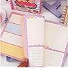 Kawaii Anime Girl Holographic Spiral Notebook - Cute Pink Sweet Girl Design for Teen Girls, Perfect for School, Journaling & Taking Notes, Colorful Cute Stationery suitable for Girls & Kids Ideal Christmas/office/birthday（Randomly select one out of four） - Image 5