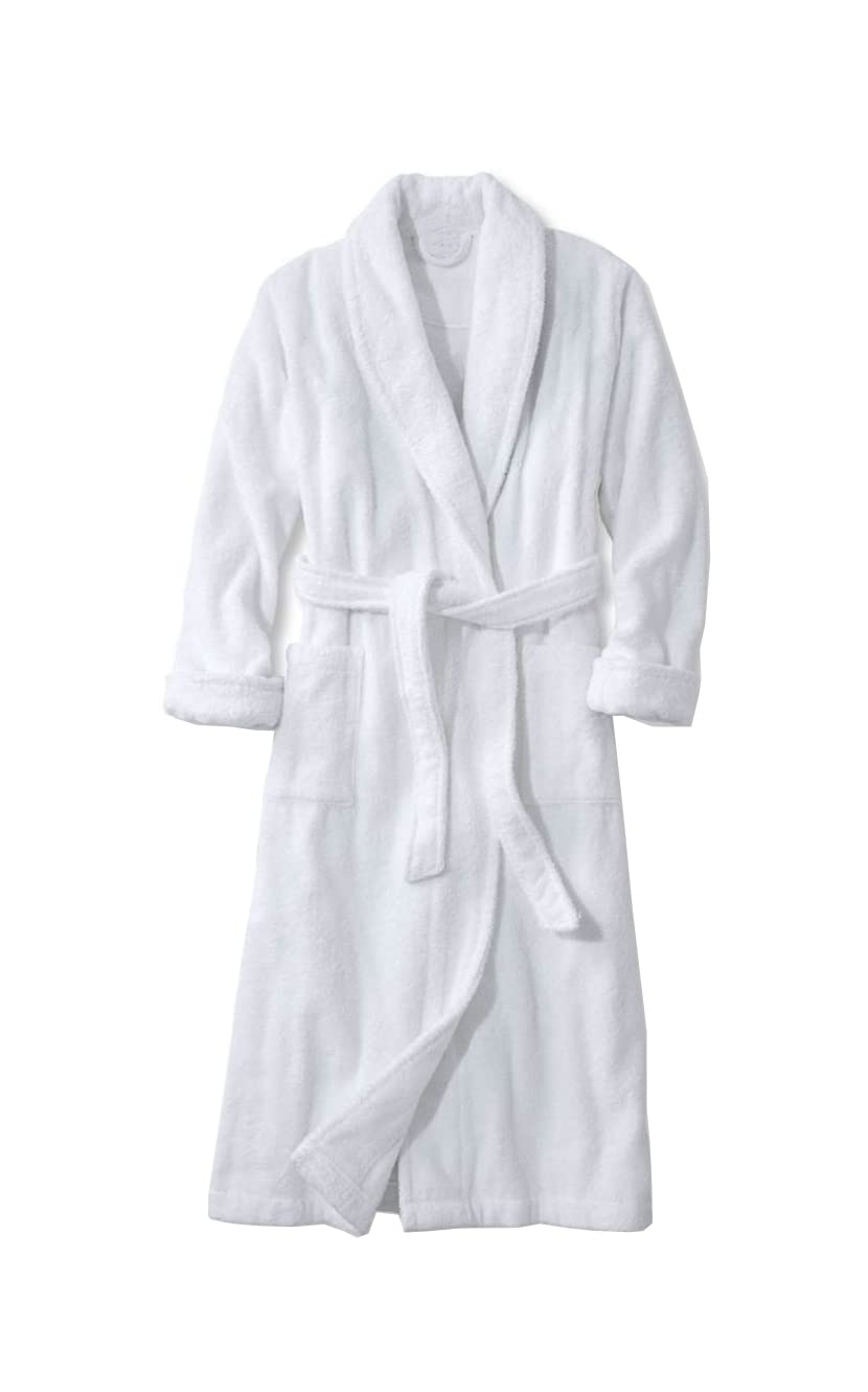 Fabienne Turkish Terry Cotton Bathrobe Unisex Super soft Spa Resort Quality, Luxury 5 Star Hotel Quality Long Sleeve Bathrobe for Men and Women