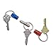 Lucky Line 3-Way Pull Apart Keychain,1 Pack, Red, Blue and Silver (71701)