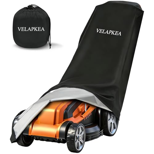 VELAPKEA Heavy Duty Lawn Mower Cover