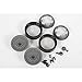 Axial 1/10 MW19 1.9 Beadlock Wheels, 12mm Hex, Gray (2), AXI43005