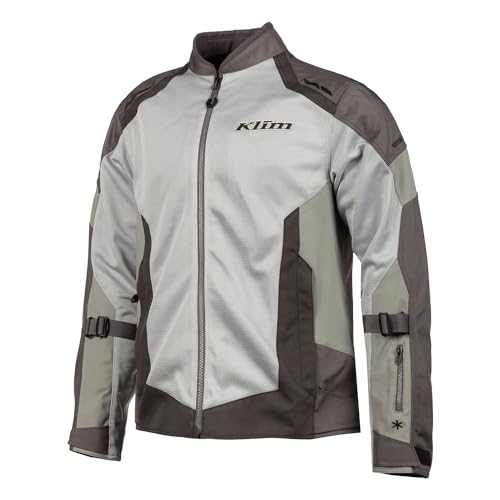 KLIM Induction Touring Motorcycle Jacket Men's Large Cool Gray