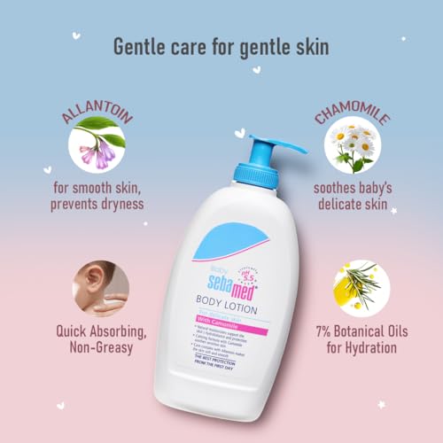 SebaMed Baby Body Lotion, For All Skin Types, 400 ml