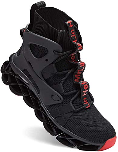 Image of Hello MrLin Men's Running Shoes Non Slip Athletic Tennis Walking Blade Type Sneakers Hip Hop