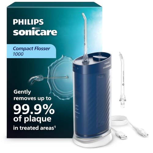 Image of Philips Sonicare Compact Flosser 1000 Portable Water Flosser, 3 Modes