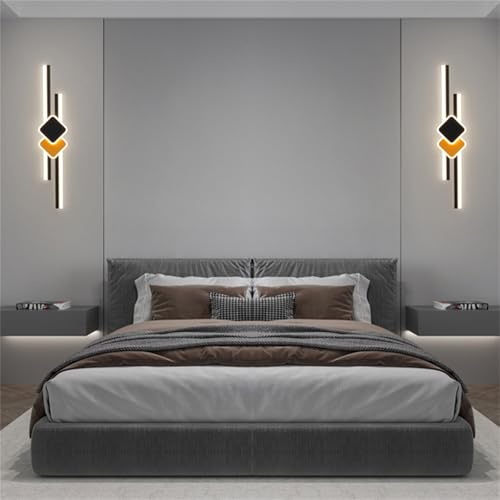 Apliques de pared para escaleras y pasillos con luz LED moderna de 65cm 7