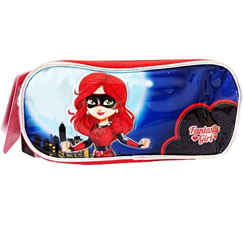 Kit Mochila Infantil Fantastic Girl Com Lancheira e Estojo