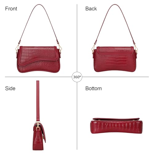 Image of KKXIU Shoulder Bag for Women Small Clutch Purses Cute Hobo Handbag Trendy Underarm Bag