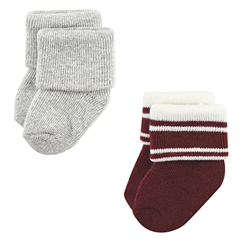 Image of Hudson Baby Baby 8-pack Cotton Rich Newborn and Terry Socks