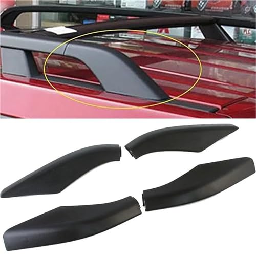 Embouts de toit Freelander 2 en ABS noir durable et aluminium robuste - 2