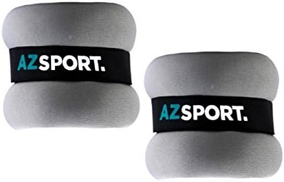 AZSPORT 6 lb Ankle and Wrist Weights for Men and Women, 1 Pair