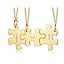 A01.Puzzle Set of 3-Gold Plated