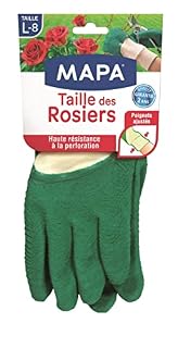 MAPA Professional gants rosiers taille L anti-épines