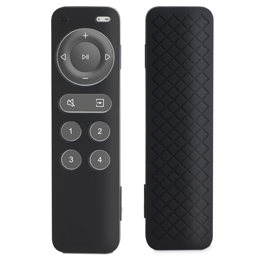 Maniement fluide avec la housse WiiM Voice Remote 2 silicone noir haute densité
