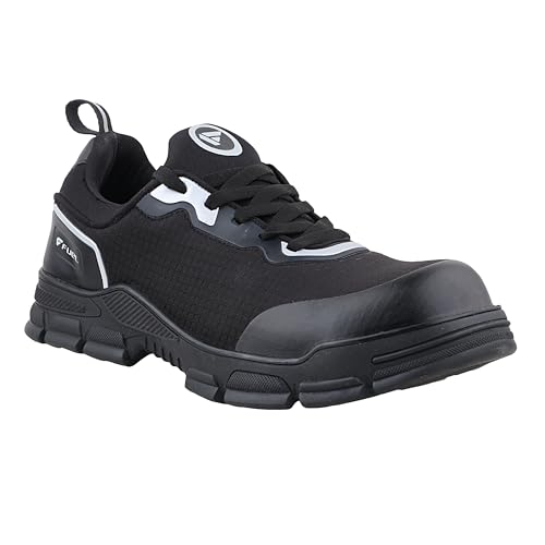 Image of FUEL Reevon-01 Safety Shoes with Fabric Upper, Nitrile Rubber Sole & Non-Metallic 200J Toe Cap