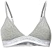 Produktbild Calvin Klein Damen Unlined Triangle BH-Einlage, Grau (Grey Heather 020), (Herstellergröße: Large)