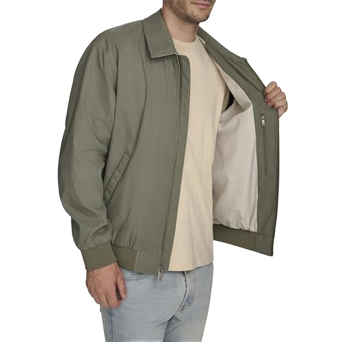 Image of Dockers Men's Microtwill Golf Bomber Jacket