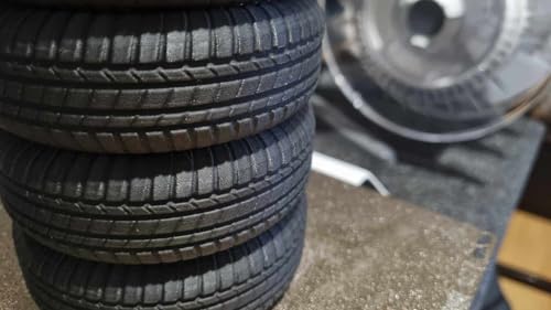 Porta Canetas Criativo em Formato de Pneu - Organização com Estilo (Preto)