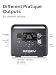 AFERIY Portable Power Station 800W, 512Wh Power Station LiFePO4 Battery, 1 Hour Fast Charging, AC 220V-240V, UPS, 3500+ Charge Circles, Solar Generator for Camping/RV/Home Backup, 7-Year Warranty