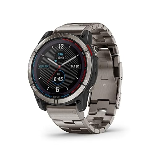 Garmin quatix® 7X Solar Edition, Marine GPS Smartwatch, Solar Charging Capabilities, Durable Watch with Flashlight, Tide Changes and Anchor Drag Alerts, Waypoint Marking