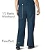 WonderWink Womens Flare Leg Cargo Medical Scrubs Pants, Caribbean, Small Petite US