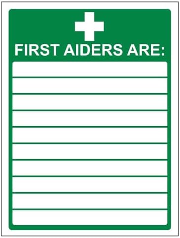 first aid poster template