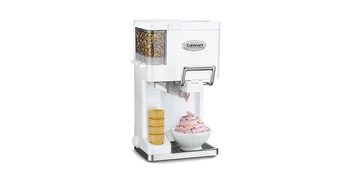 Cuisinart Mix It In Soft Serve 1.5Qt. Ice Cream Maker (ICE45P1) only