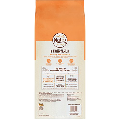 Nutro Natural Choice Small Breed Dry Dog Food, Adult Dog Food Dry Chicken and Brown Rice, 5 lbs.
